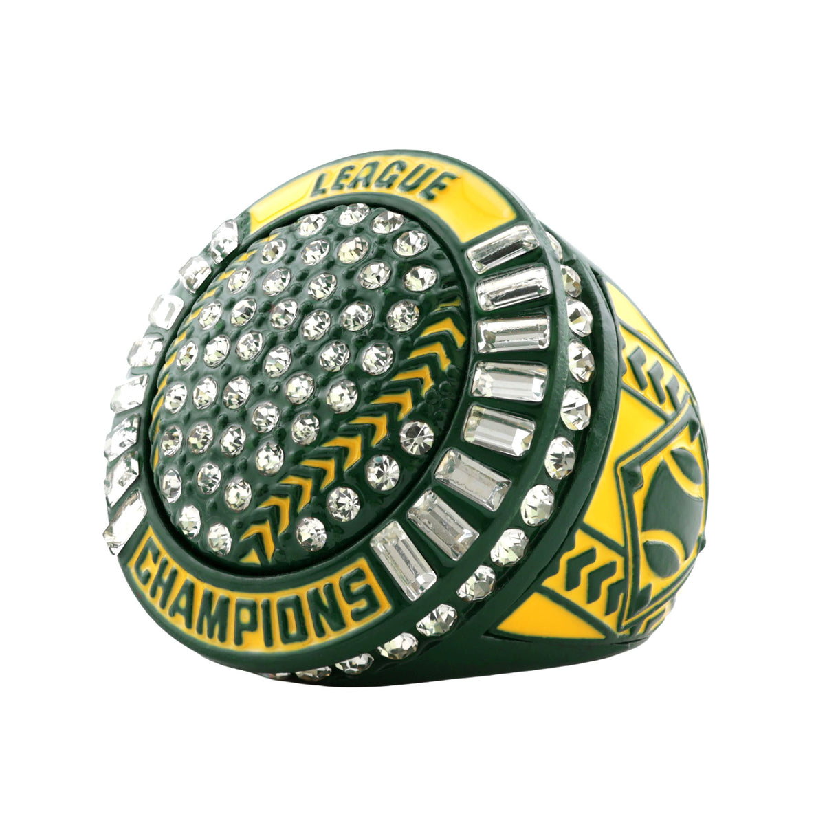 GEN26E Green&Yellow League Champions Ring