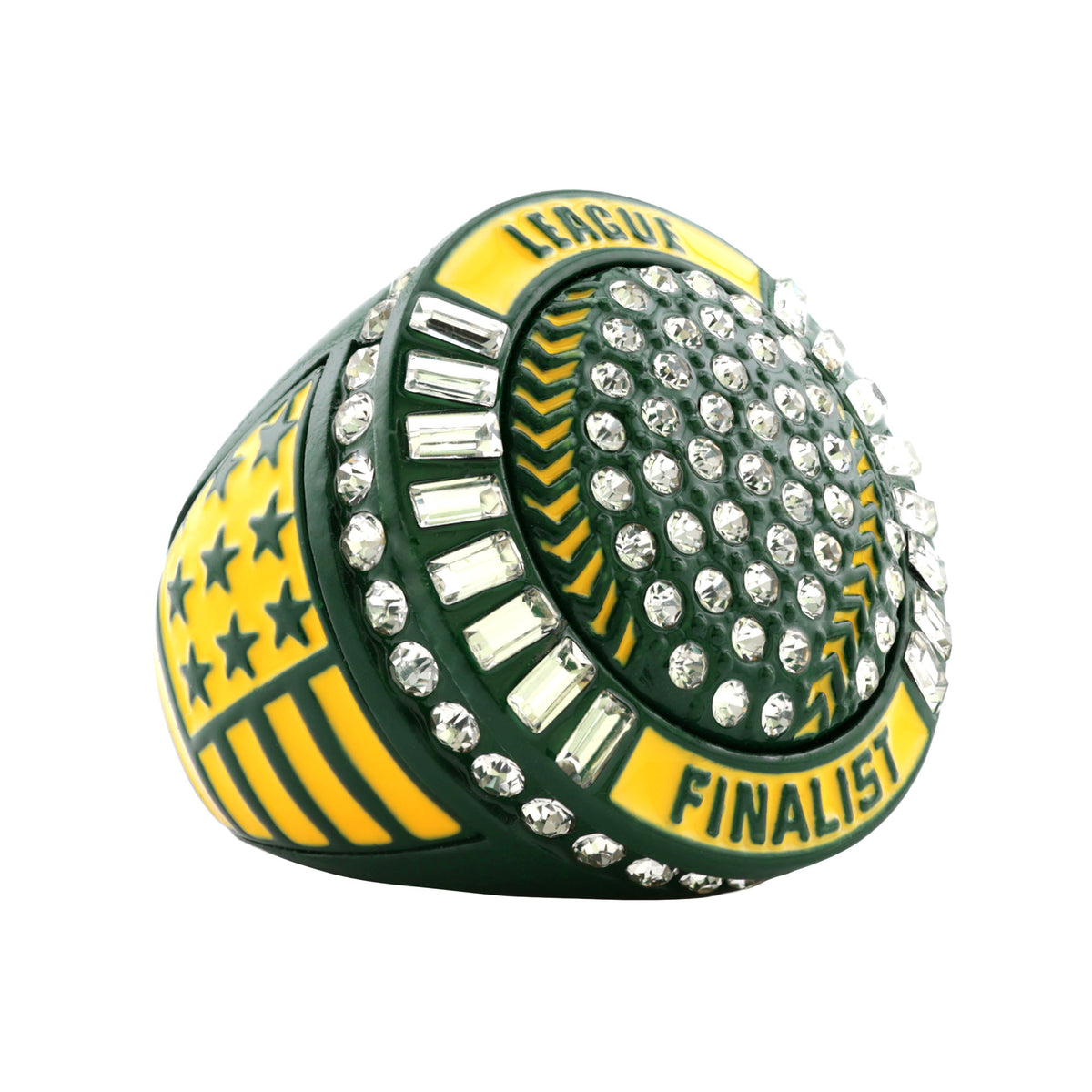 GEN26E Green&Yellow League Finalist Ring