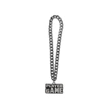 Player Of The Game Stone Chain Gunmetal&Clear