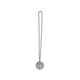 MED2 Volleyball Bling Medal Gunmetal
