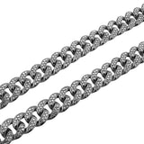 World Series Gunmetal Stone Chain