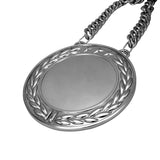 Blank Wreath Chain Gunmetal