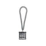 BBQ King Stone Chain Gunmetal&Clear
