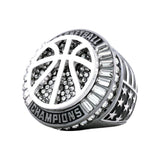 Basketball27B Gunmetal&Platinum Champions Ring