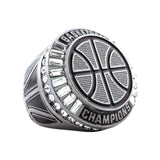 Basketball27A Gunmetal&Black Champions Ring