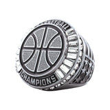 Basketball27A Gunmetal&Black Champions Ring