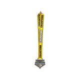 MED26 4'' Baseball Gunmetal&Yellow Champions Medal