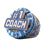 #1 Coach Gunmetal Ring
