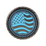 GEN2 2" Black&Blue Player Of The Game Coin