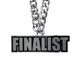 Gen Stone Chain Gunmetal&Clear Finalist