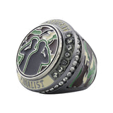 GEN26 Military Gunmetal Tournament Finalist Ring