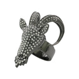GEN26 Goat Gunmetal/Clear/Clear Ring