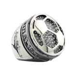 Soccer2 Gunmetal Finalist Ring