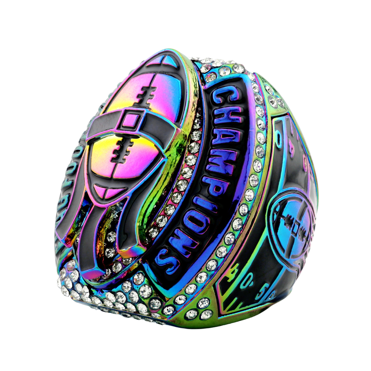 Football26A Flag Football Iridescent Champions Ring