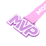 MED25 MVP 4" Medal - Lavender&White 1
