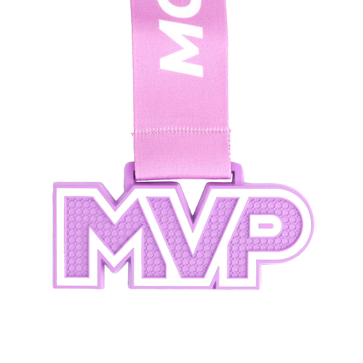 MED25 MVP 4" Medal - Lavender&White 1