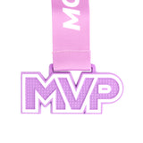 MED25 MVP 4" Medal - Lavender&White 1