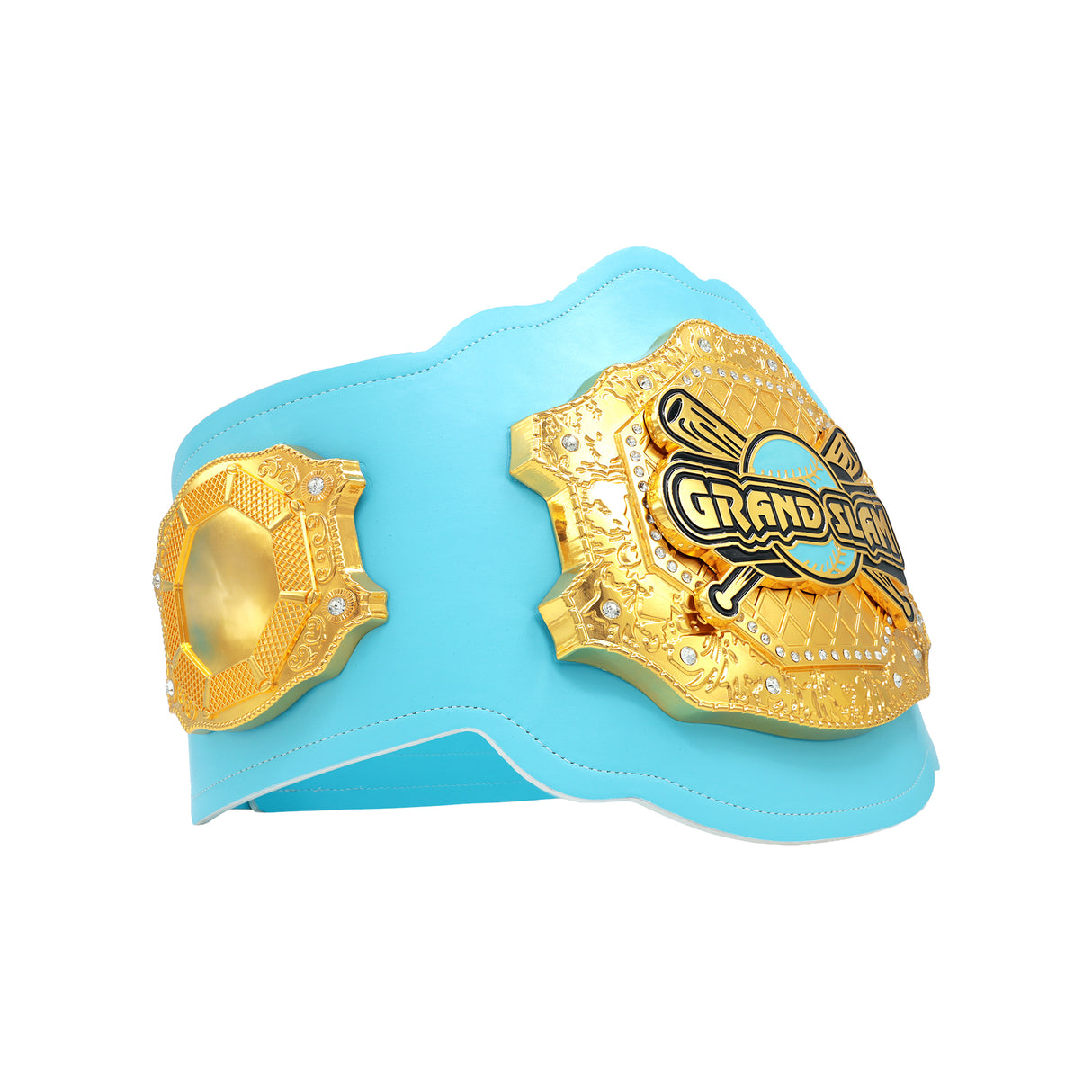 GS26 Belt Light Blue/Gold