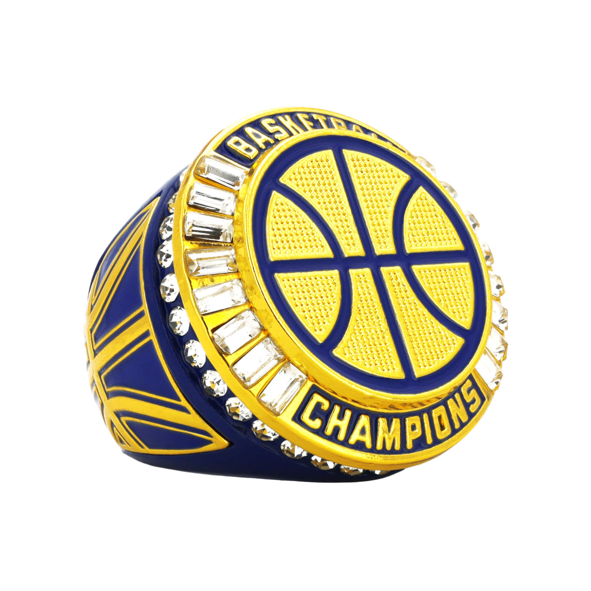 Basketball27A Navy&Gold Champions Ring