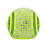 GEN26A Neon Yellow/Blue Finalist Ring