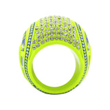 GEN26A Neon Yellow/Blue Champions Ring