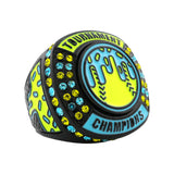 GEN27 Drip Softball Black Electric Tournament Champions Ring