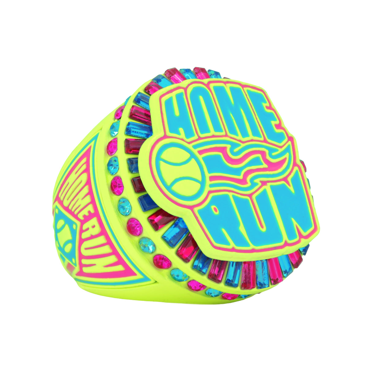 Home Run Yellow Drip Ring