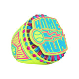 Home Run Yellow Drip Ring