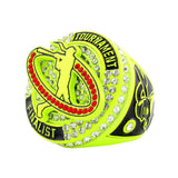 GEN26C Softball Neon Yellow Tournament Finalist Ring