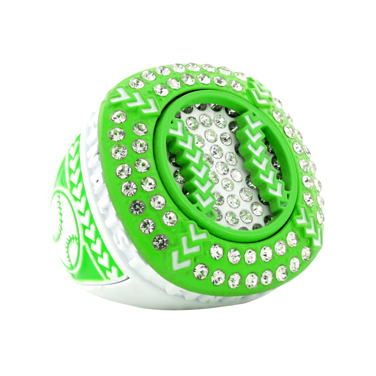 GEN26B Green&White Finalist Ring
