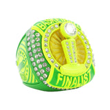 Basketball25 Lime Finalist Ring