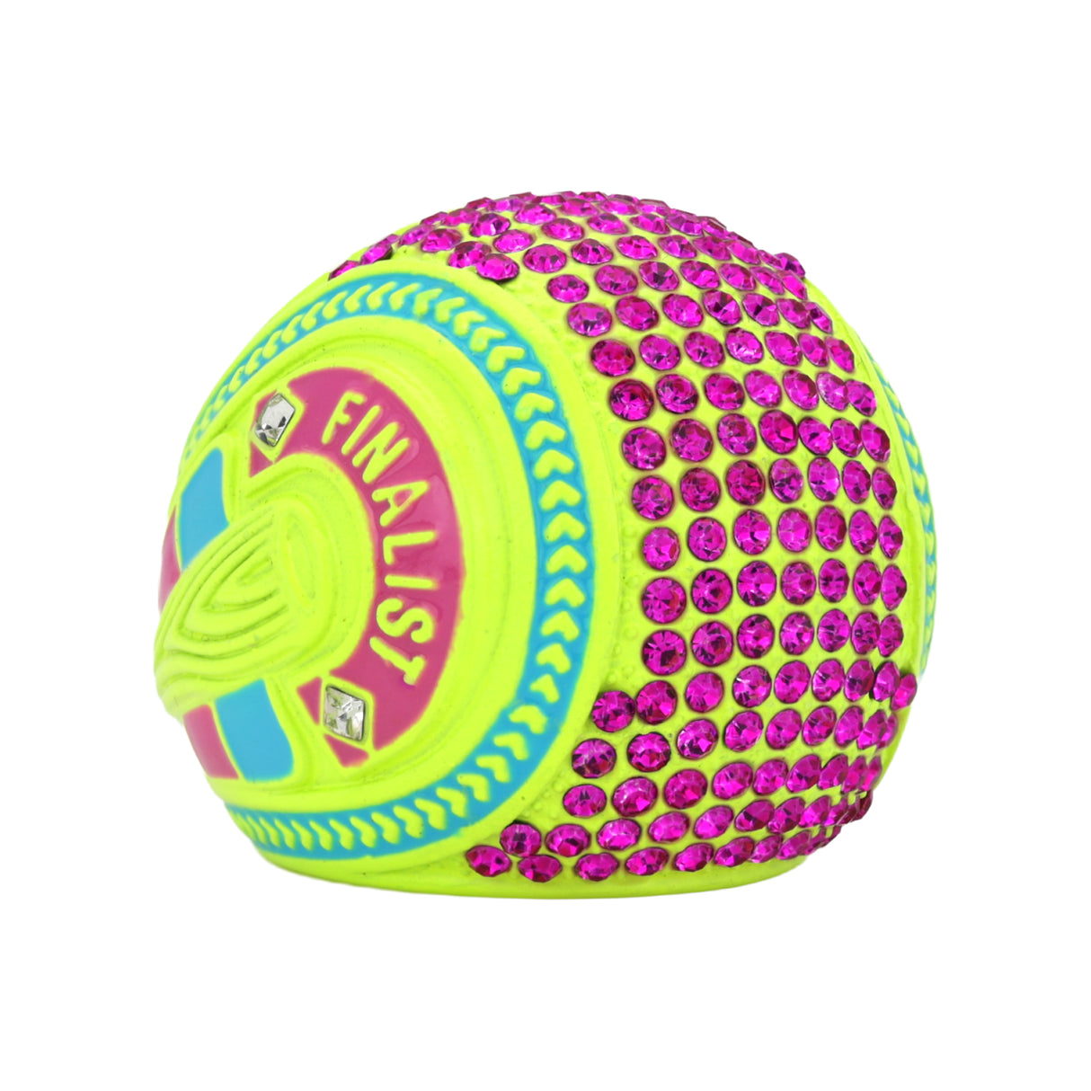 GEN26A Neon Yellow Drip Finalist Ring