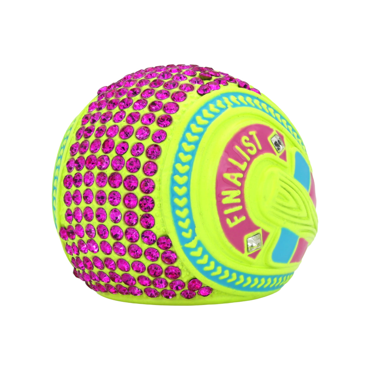 GEN26A Neon Yellow Drip Finalist Ring