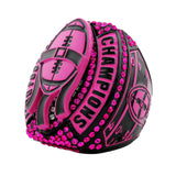 Football26A Flag Football Pink&Black Champions Ring