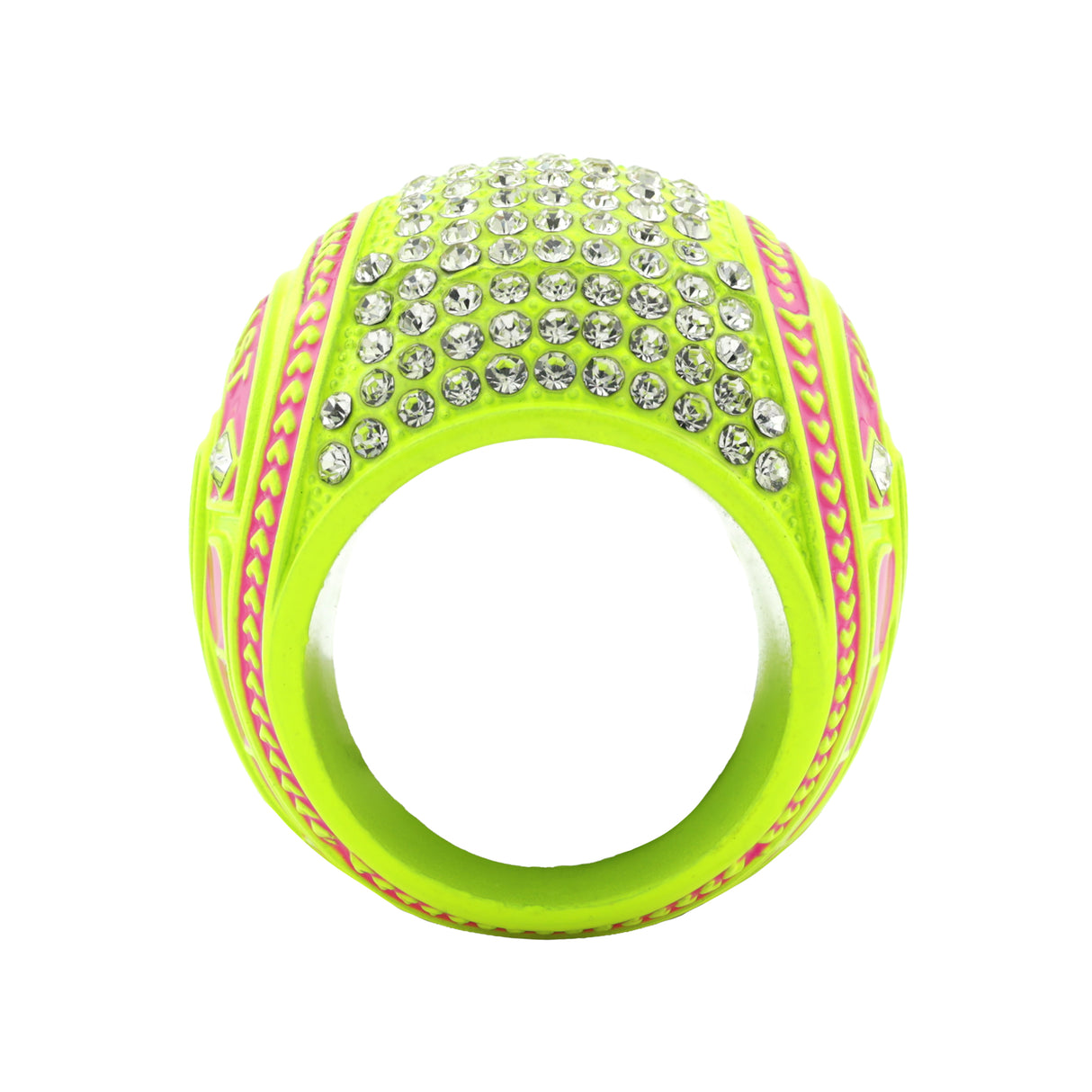 GEN26A Neon Yellow/Pink Finalist Ring