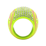 GEN26A Neon Yellow/Pink Finalist Ring