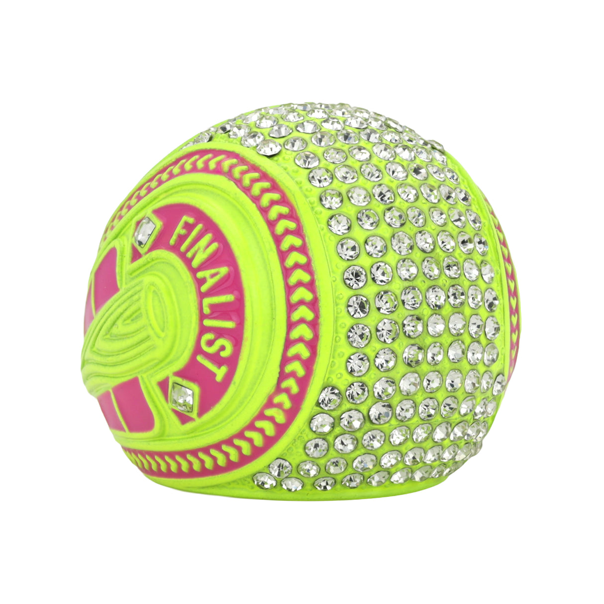GEN26A Neon Yellow/Pink Finalist Ring