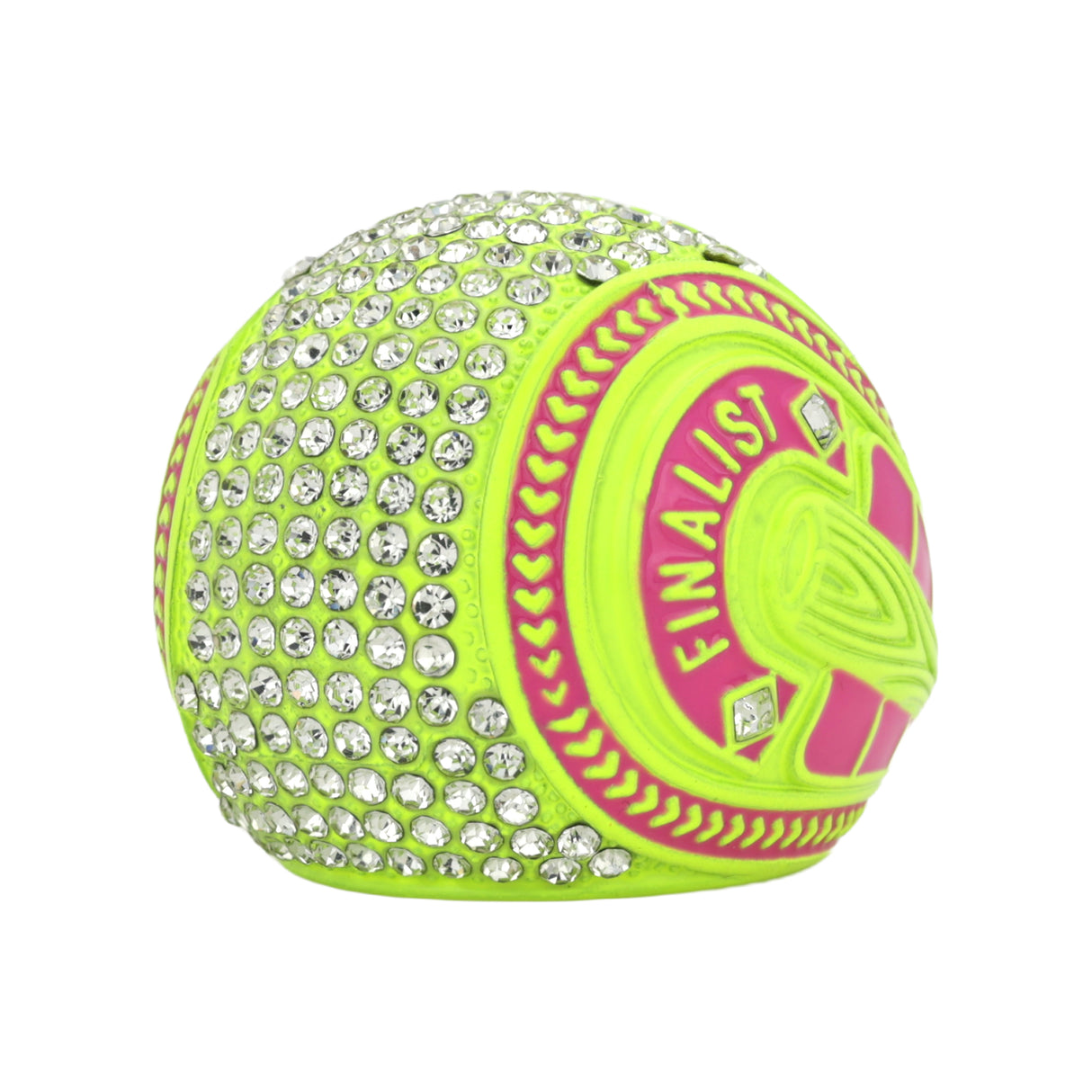 GEN26A Neon Yellow/Pink Finalist Ring