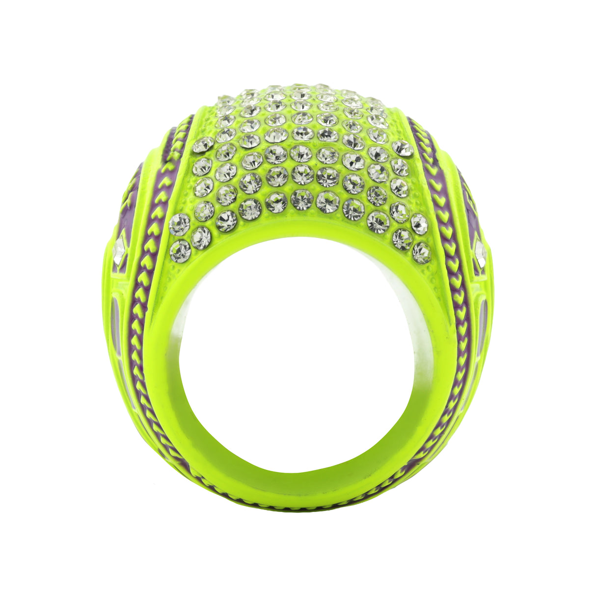 GEN26A Neon Yellow/Purple Finalist Ring