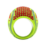 GEN26A Neon Yellow/Red/Blue Finalist Ring
