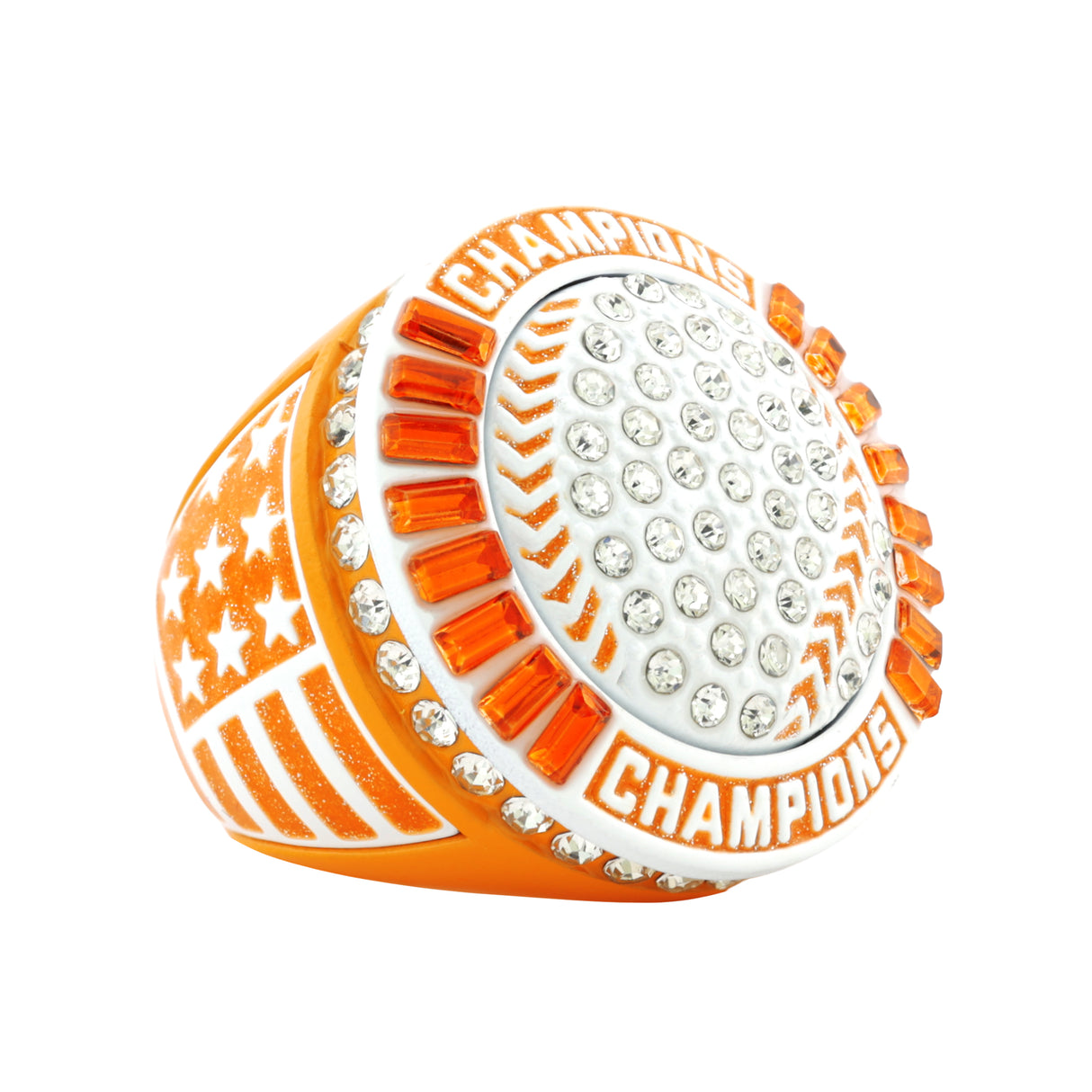 GEN26E Glitter Orange Champions Ring