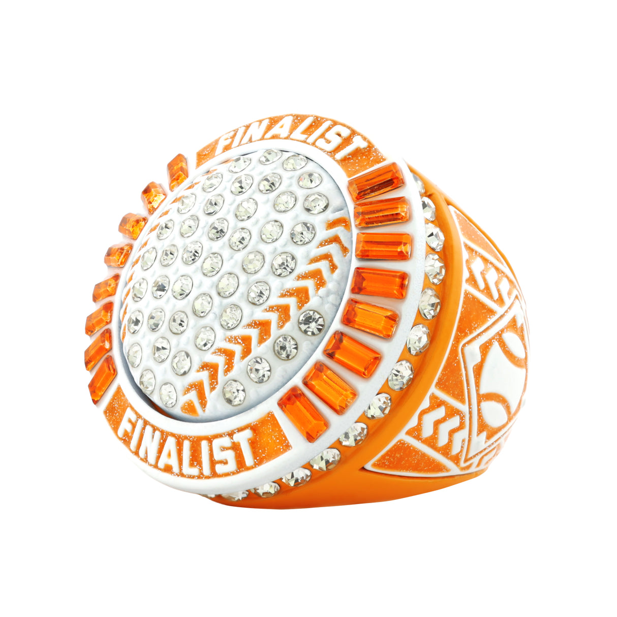 GEN26E Glitter Orange Finalist Ring