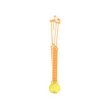 MED27 3'' Gold/Orange&White Soccer Medal