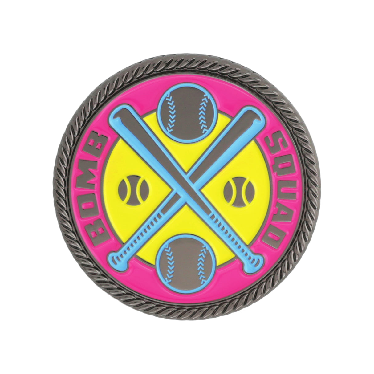 Bomb Squad Yellow Drip Coin
