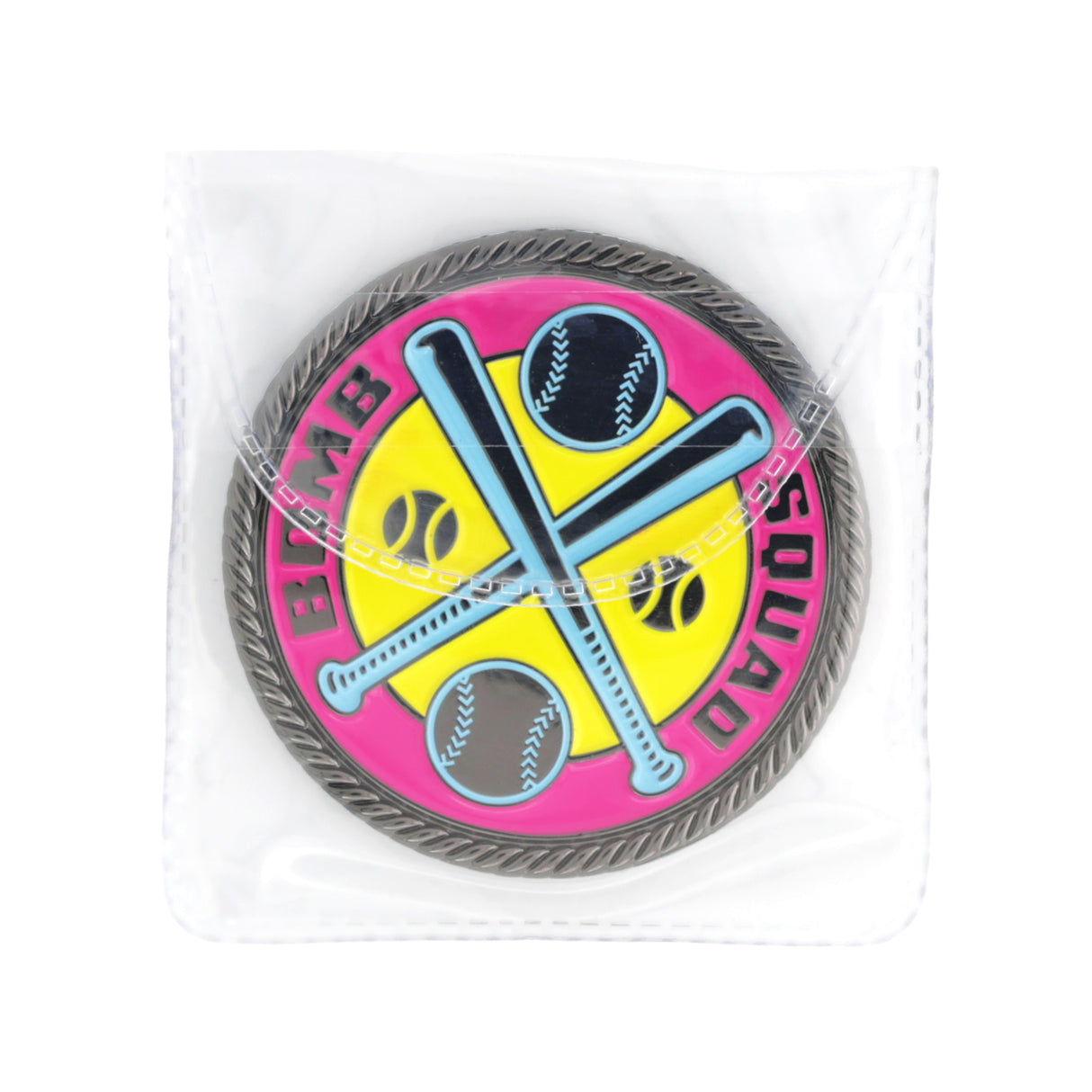 Bomb Squad Yellow Drip Coin