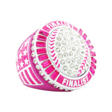 GEN26E Glitter Pink Finalist Ring