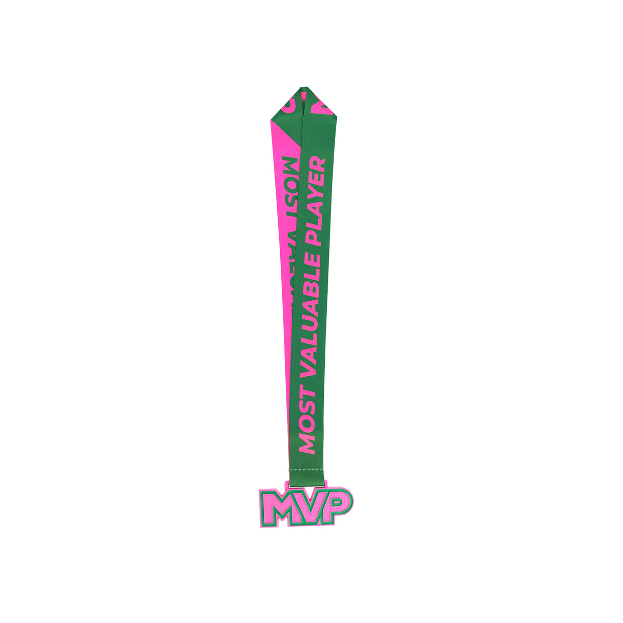 MED25 MVP 4" Medal - Pink&Green 1