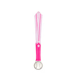MED27 3'' Silver/Pink&White Baseball Medal