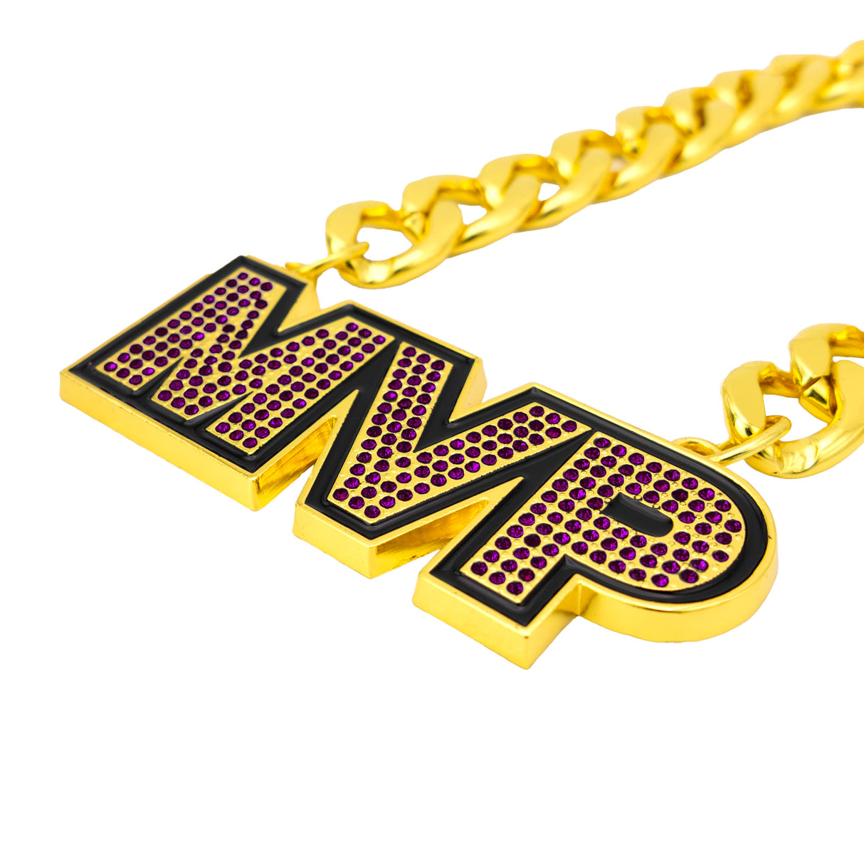 MVP Stone Chain Gold/Purple