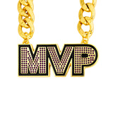 MVP Stone Chain Gold/Purple